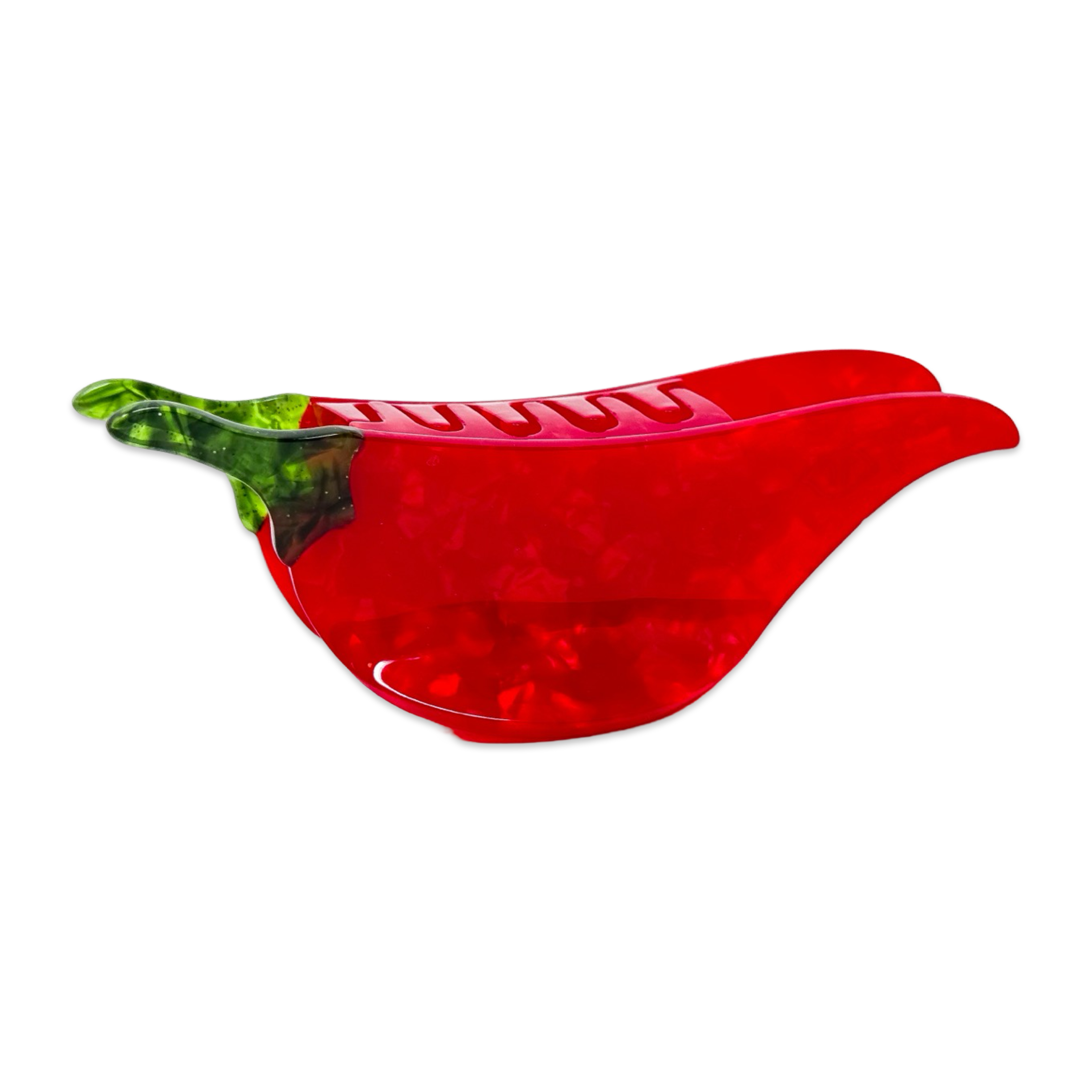 Large Chili Pepper Hair Claw Clip