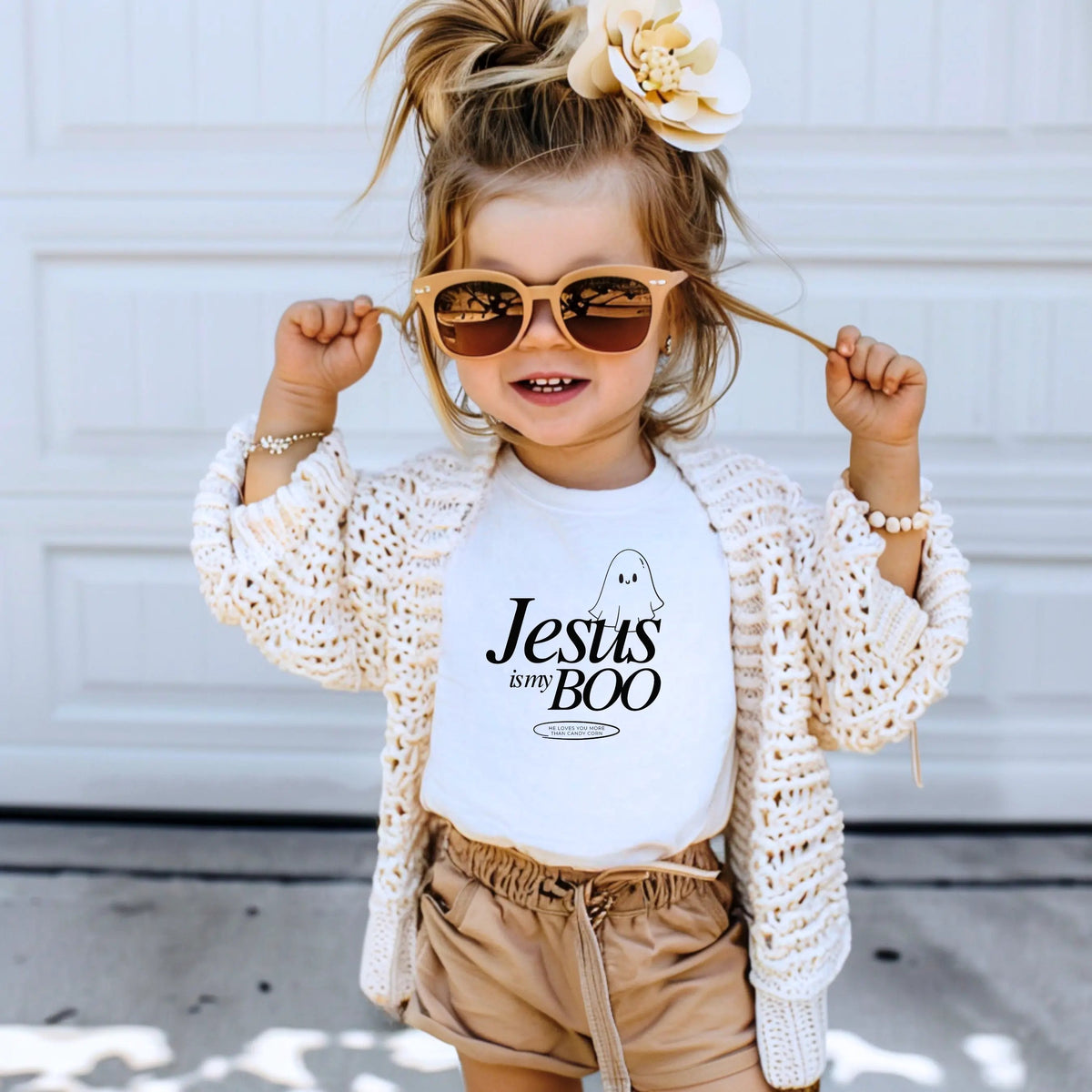 Jesus Is My Boo Kids Tee