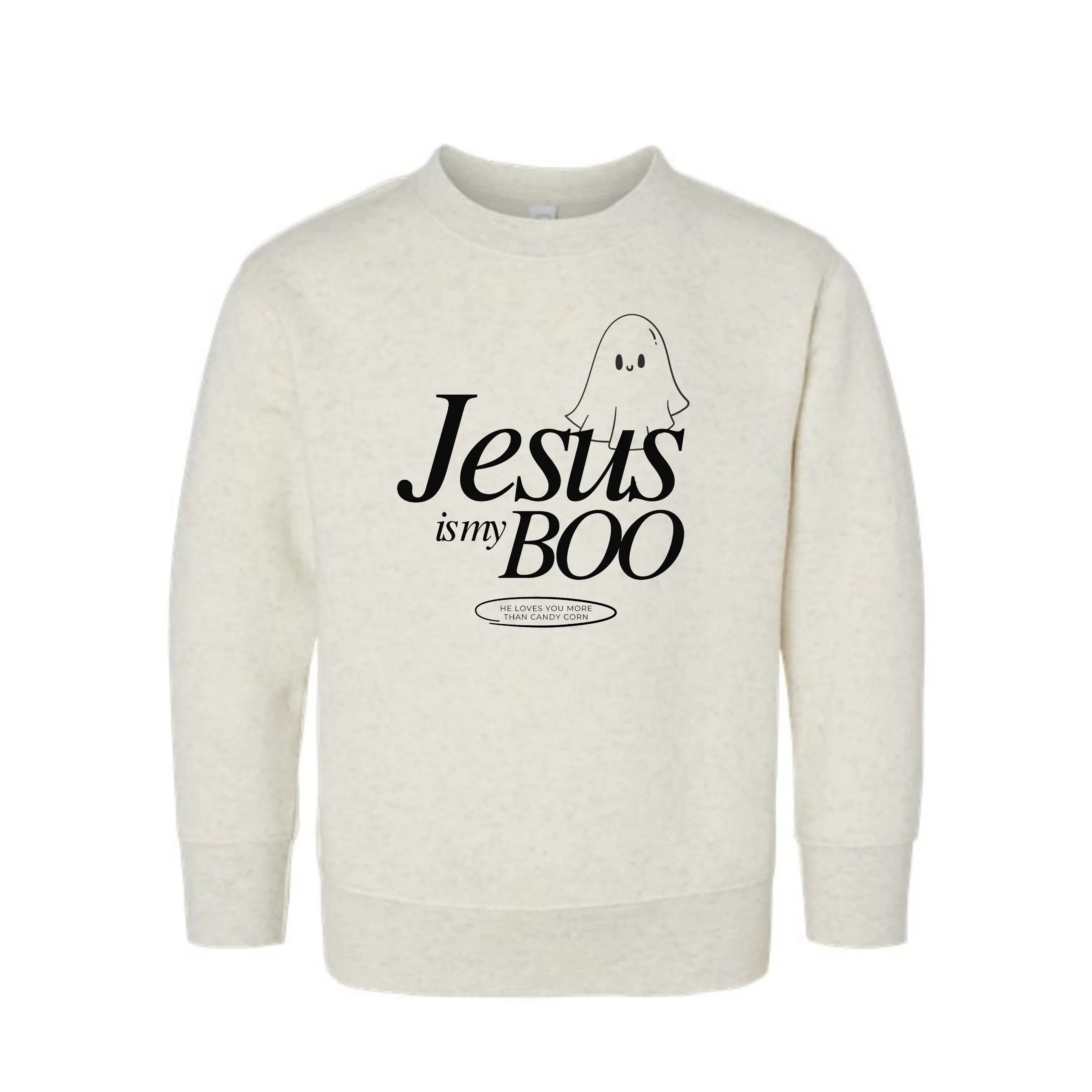 Jesus Is My Boo Kids Pullover