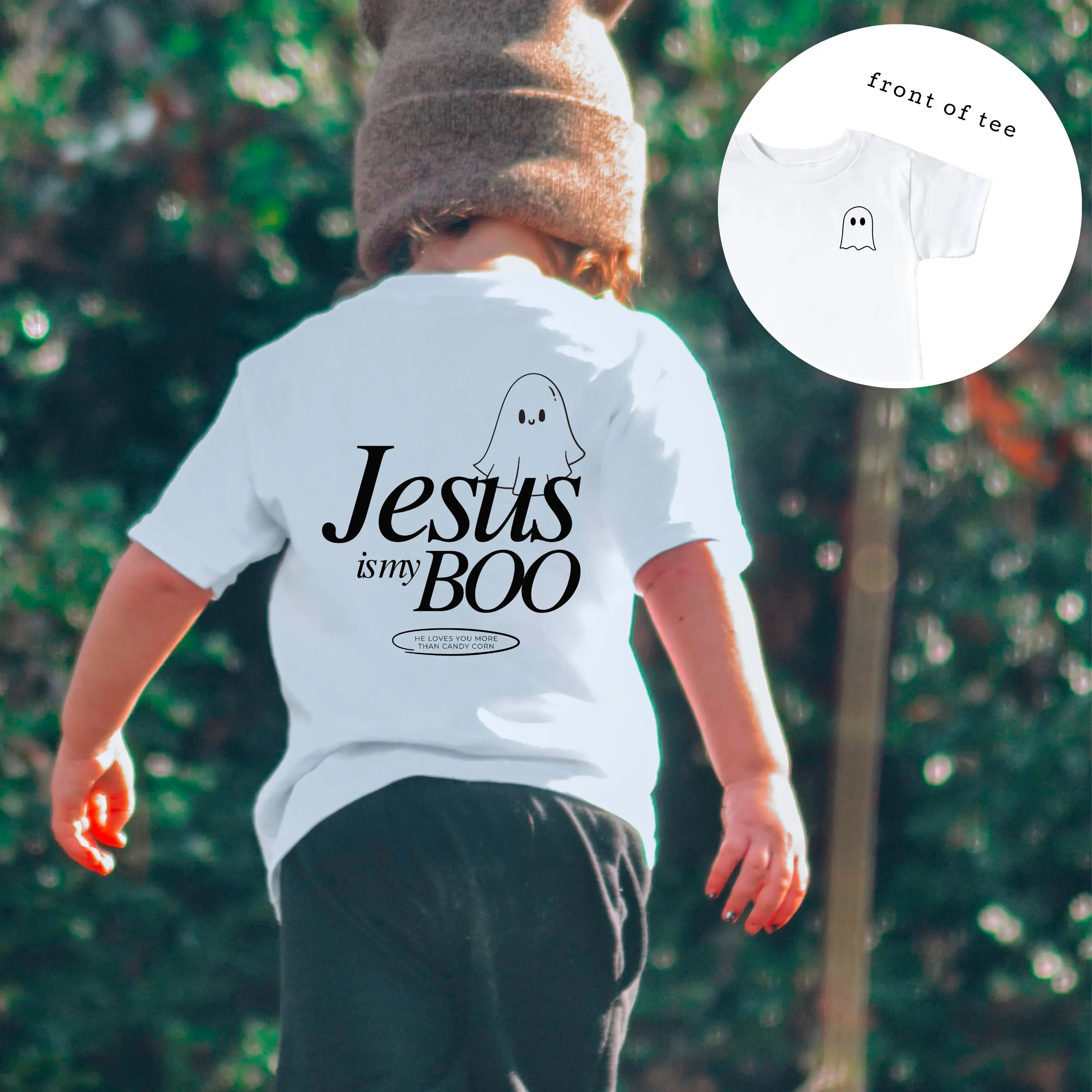 Jesus Is My Boo Kids Tee