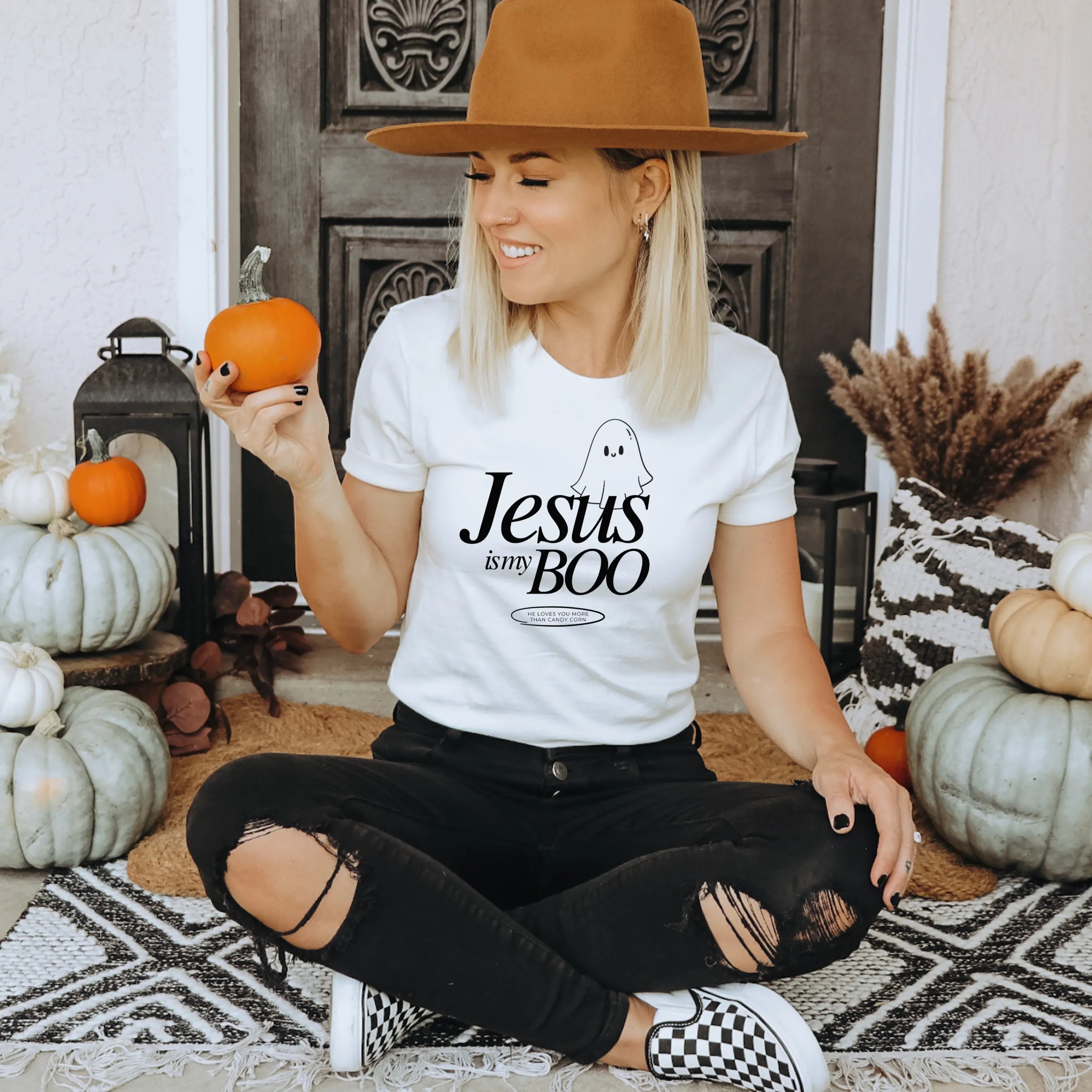 Jesus Is My Boo Adult Tee