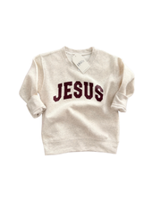 Jesus Varsity Crew Kids Sweatshirt