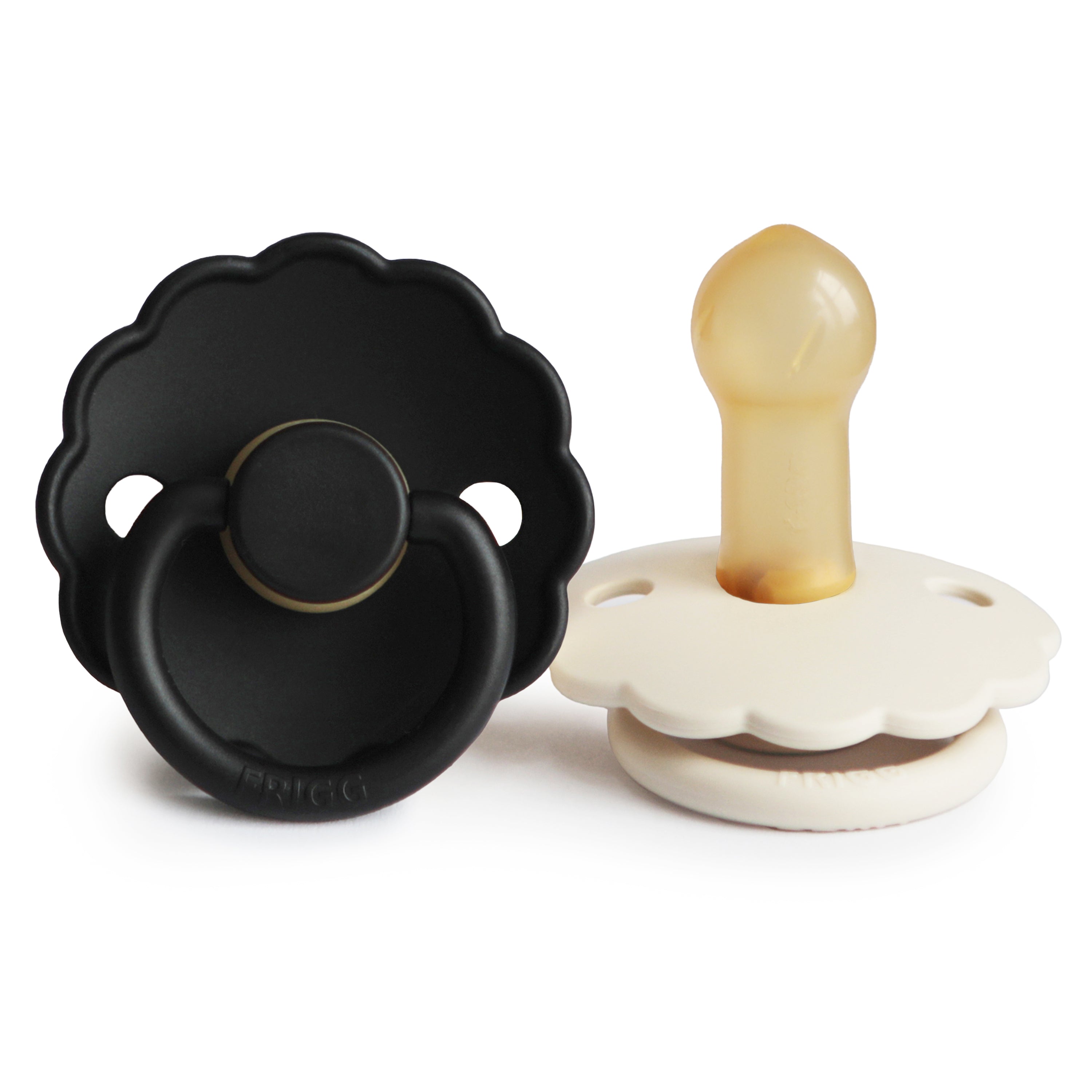 Frigg Daisy Natural Rubber Pacifier 2-pack