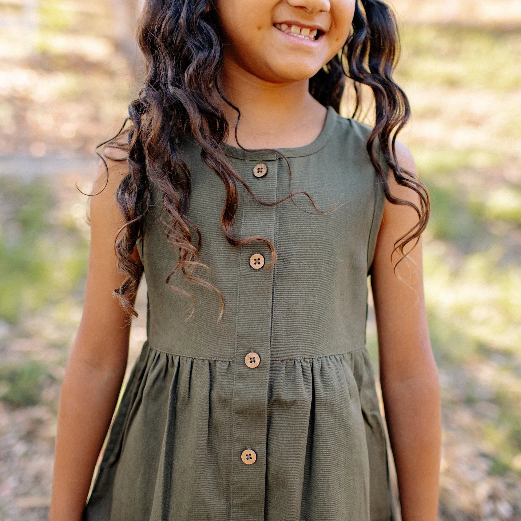 Jo Dress- Dark Olive