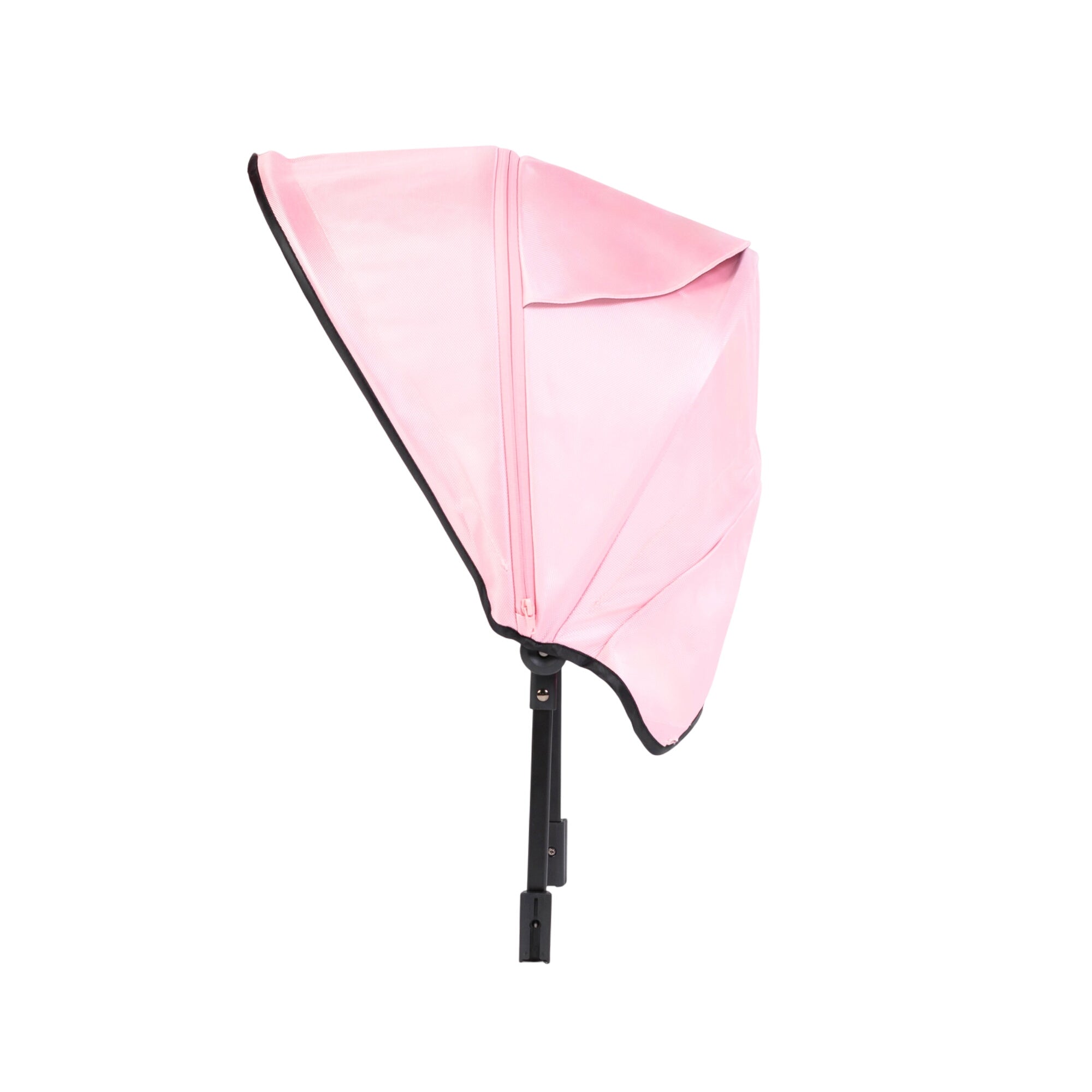 Oversized Uv 50+ Retractable Canopy - Cotton Candy Pink