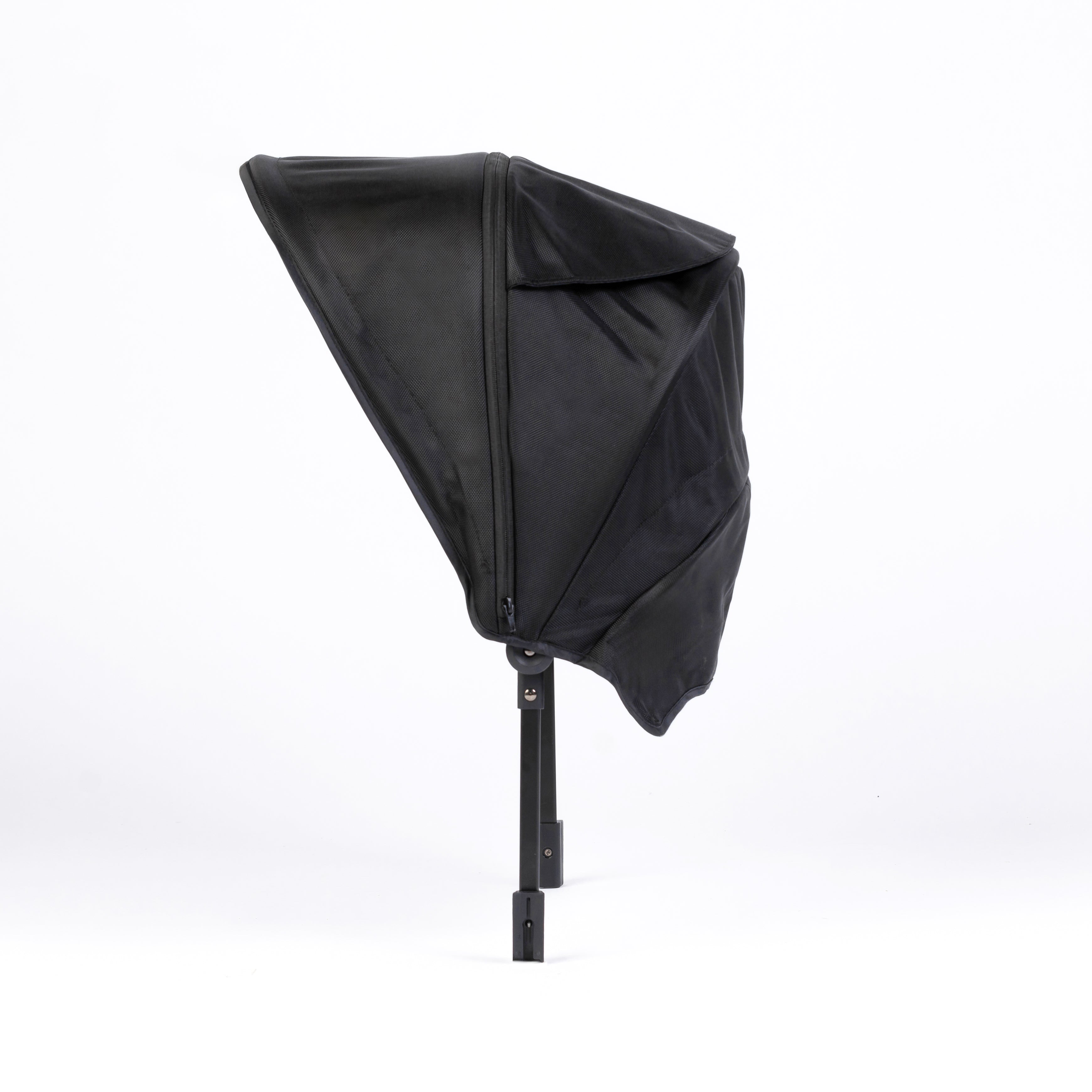 Oversized Uv 50+ Retractable Canopy - Field Trip Black