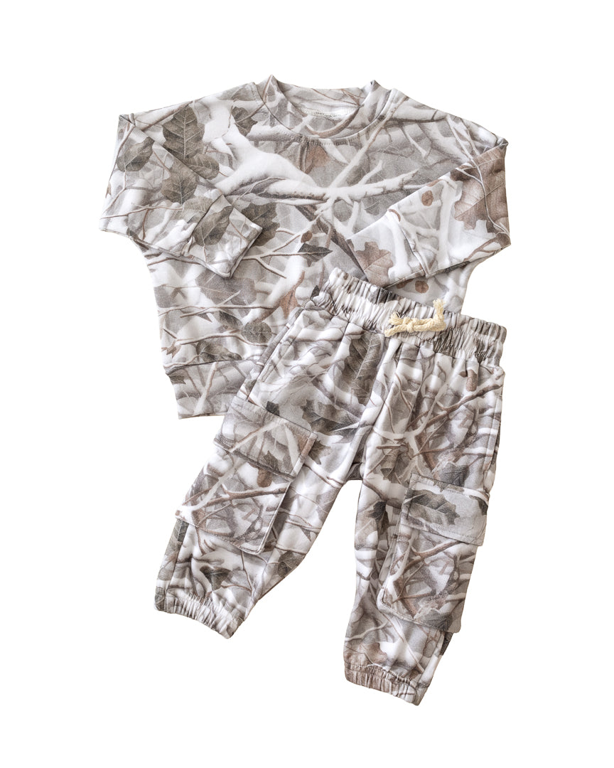 Cargo Jogger Set | Camo