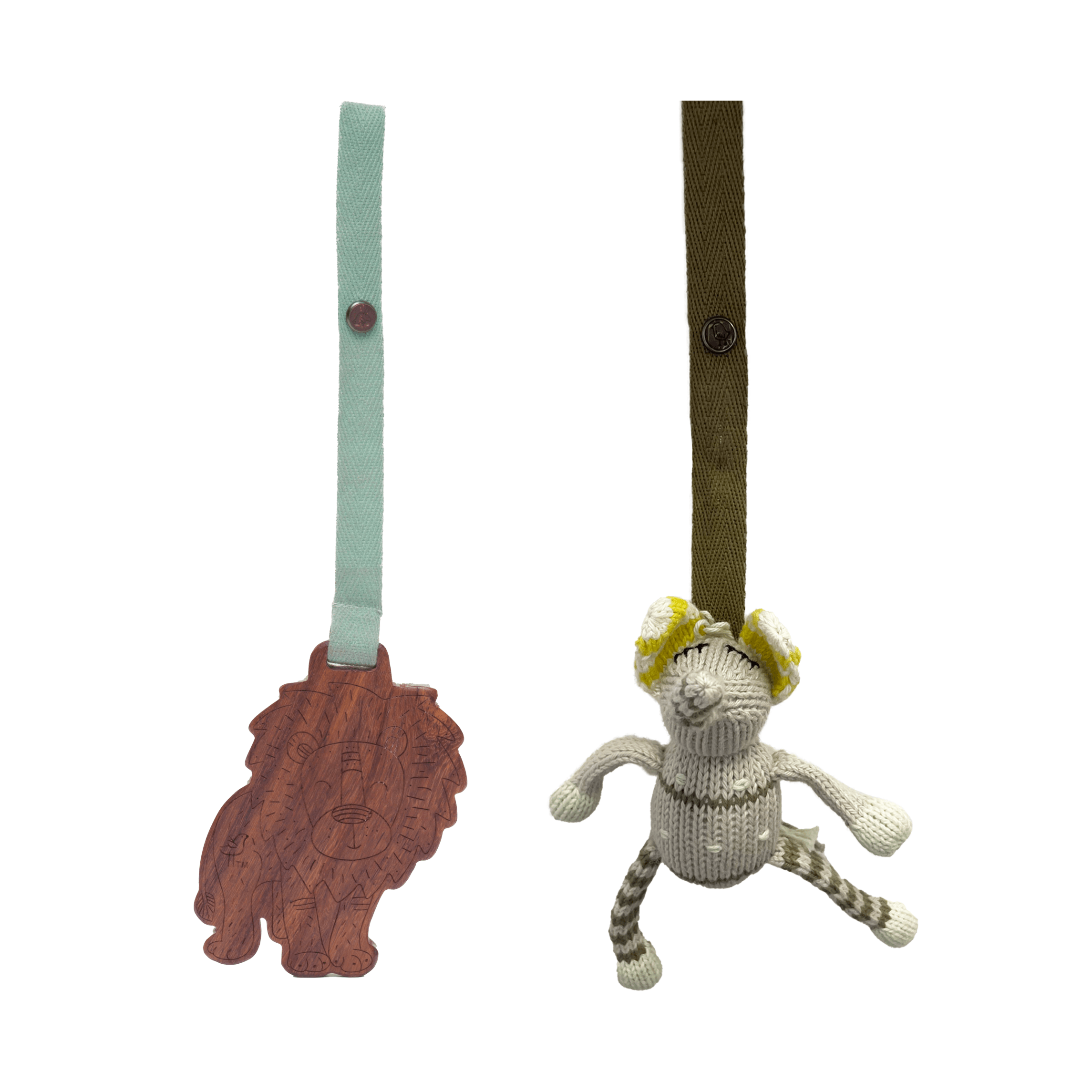 2 Pc. Stroller Toys | Kellan & Jojo