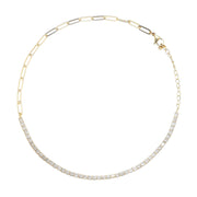Jordyn Jewel & Chain Necklace