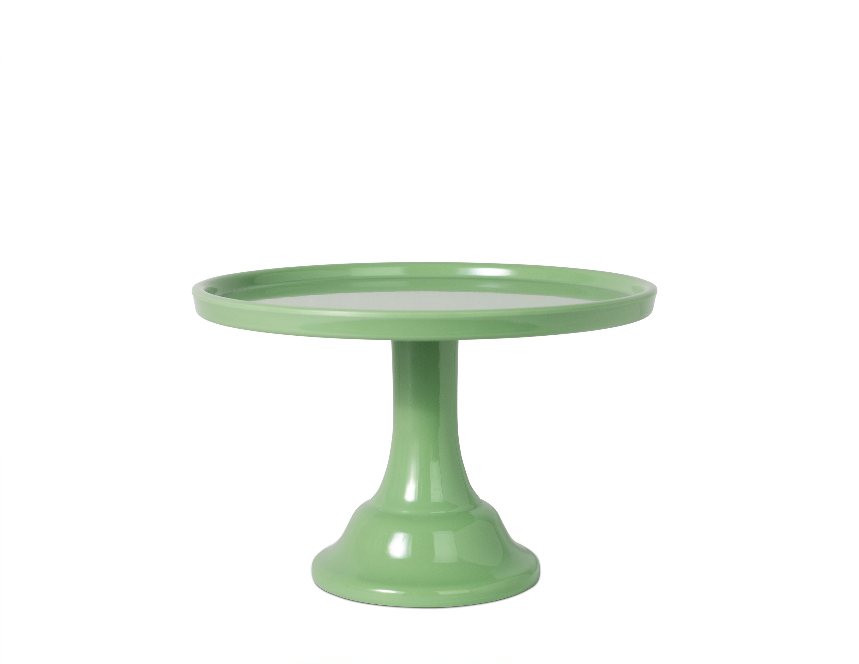 Sage Green Melamine Cake Stand-small