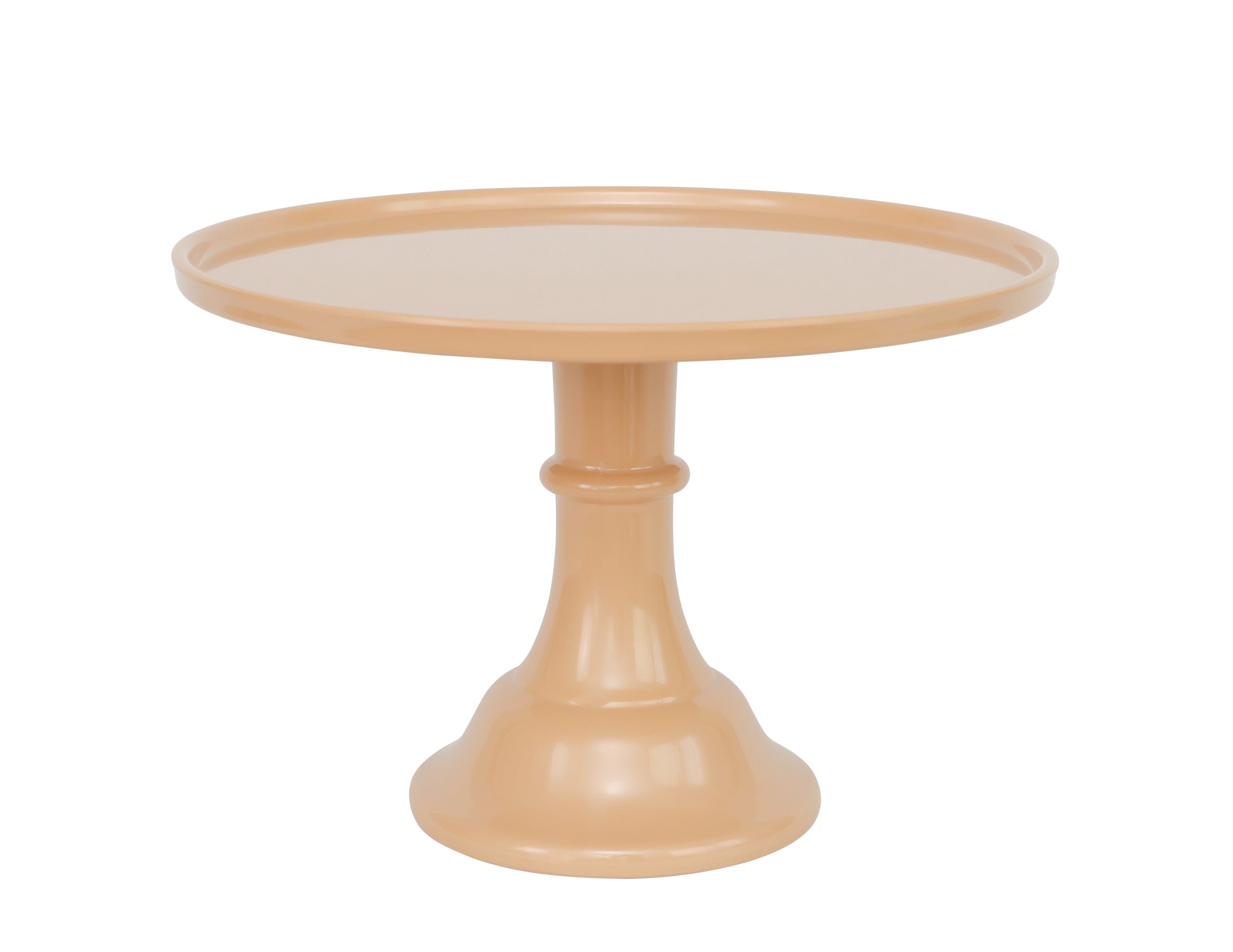 Latte Brown Melamine Cake Stand- Large