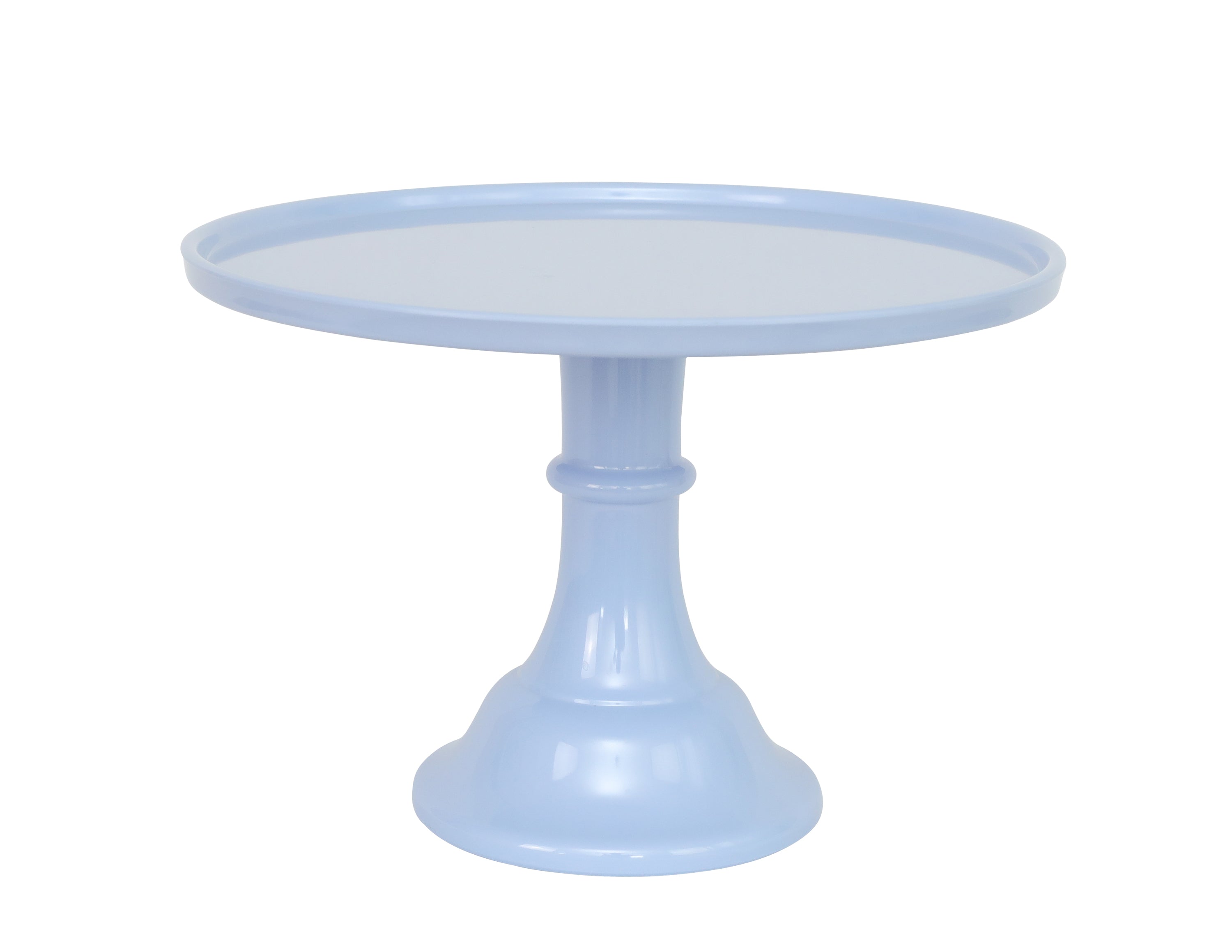 Wedgewood Blue Melamine Cake Stand- Large