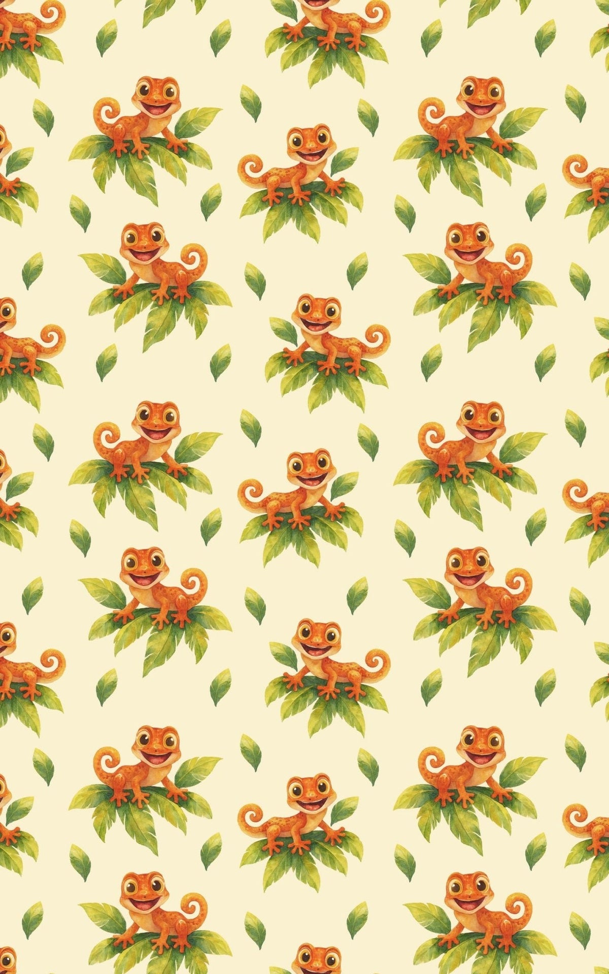 Joyful Gecko Wrapping Paper