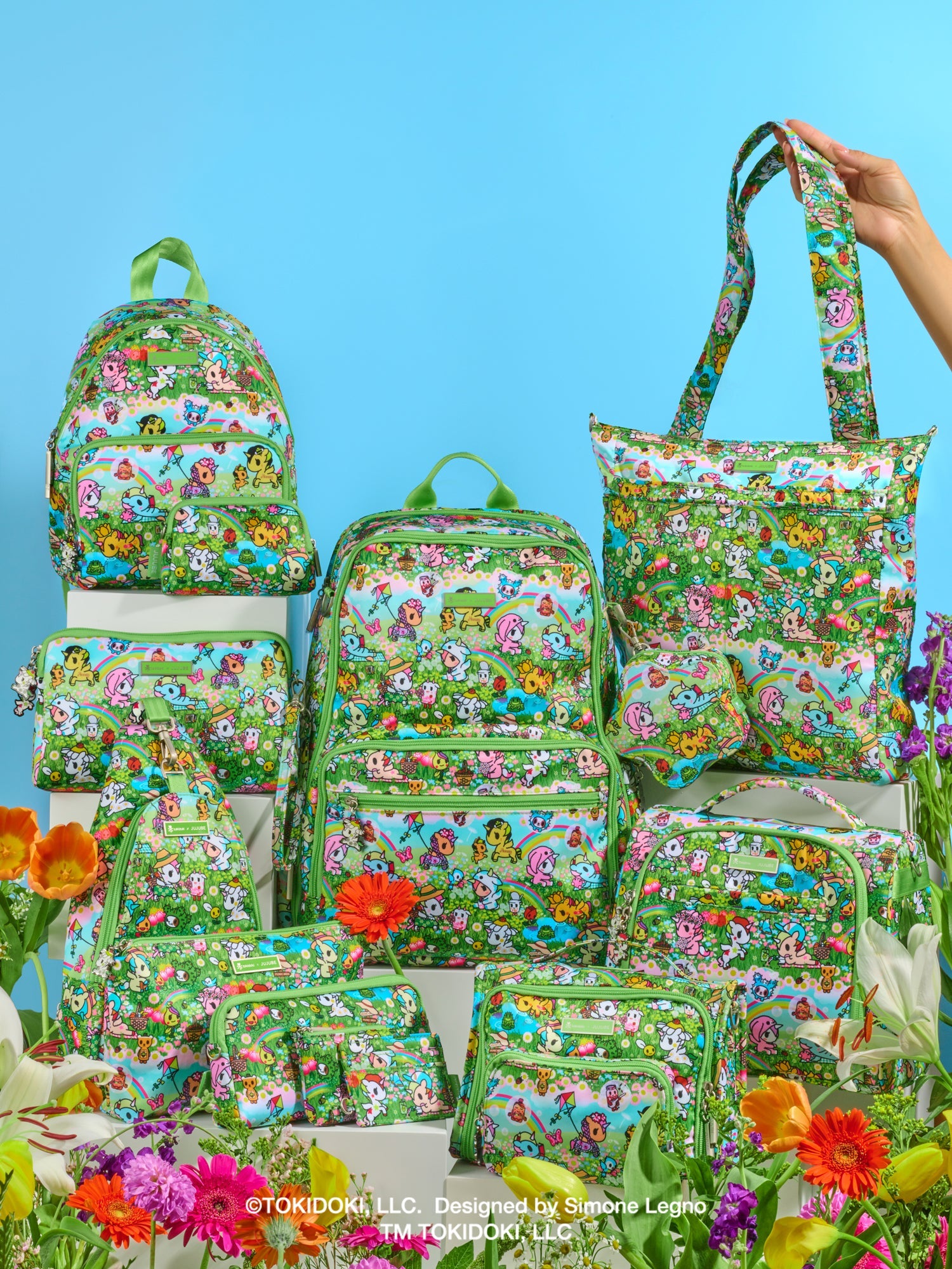 Tokidoki Be Light Tote Bag - Meadow Blooms