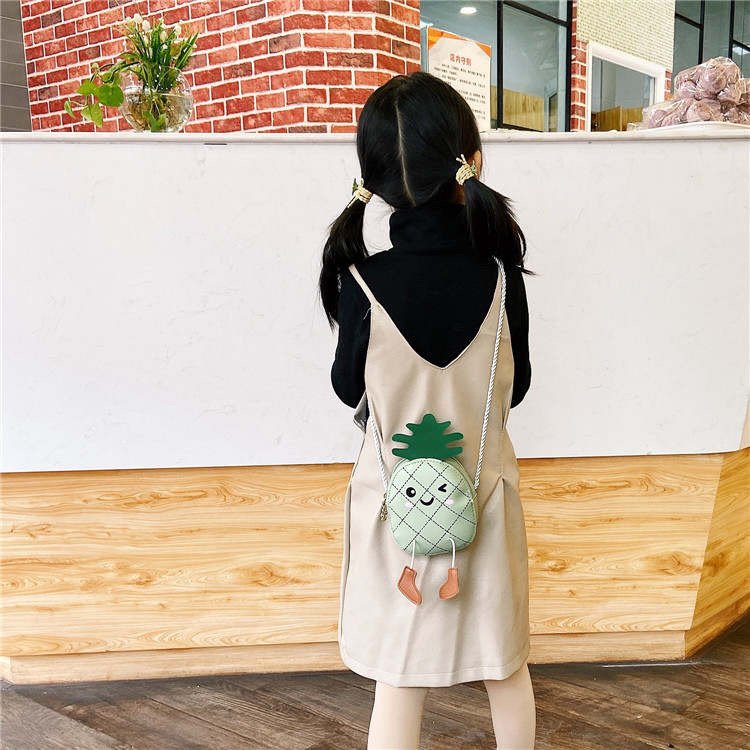 Kids’ Crossbody Bag, Best Gift For Kids | Handbag For Girls | Pineapple