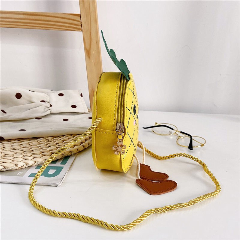 Kids’ Crossbody Bag, Best Gift For Kids | Handbag For Girls | Pineapple