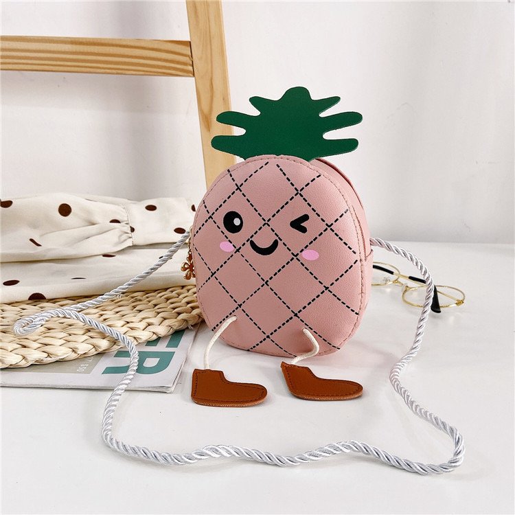Kids’ Crossbody Bag, Best Gift For Kids | Handbag For Girls | Pineapple
