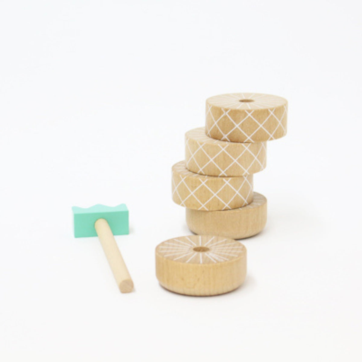 Aloha Pineapple Topple Game & Stacker