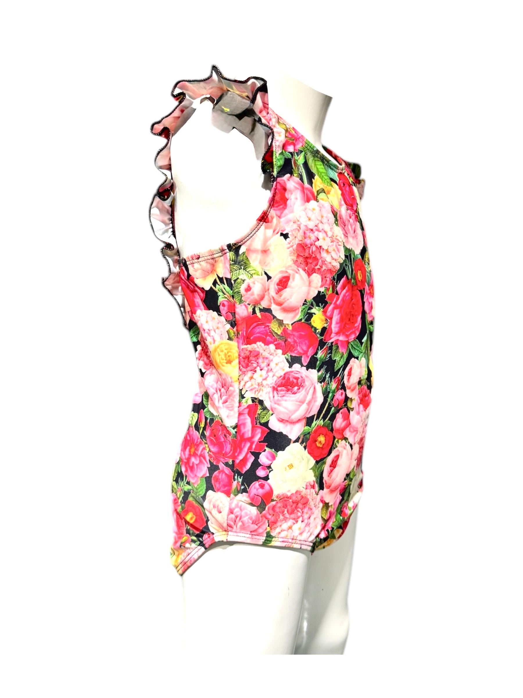 K4708-flower Bouquet Black
