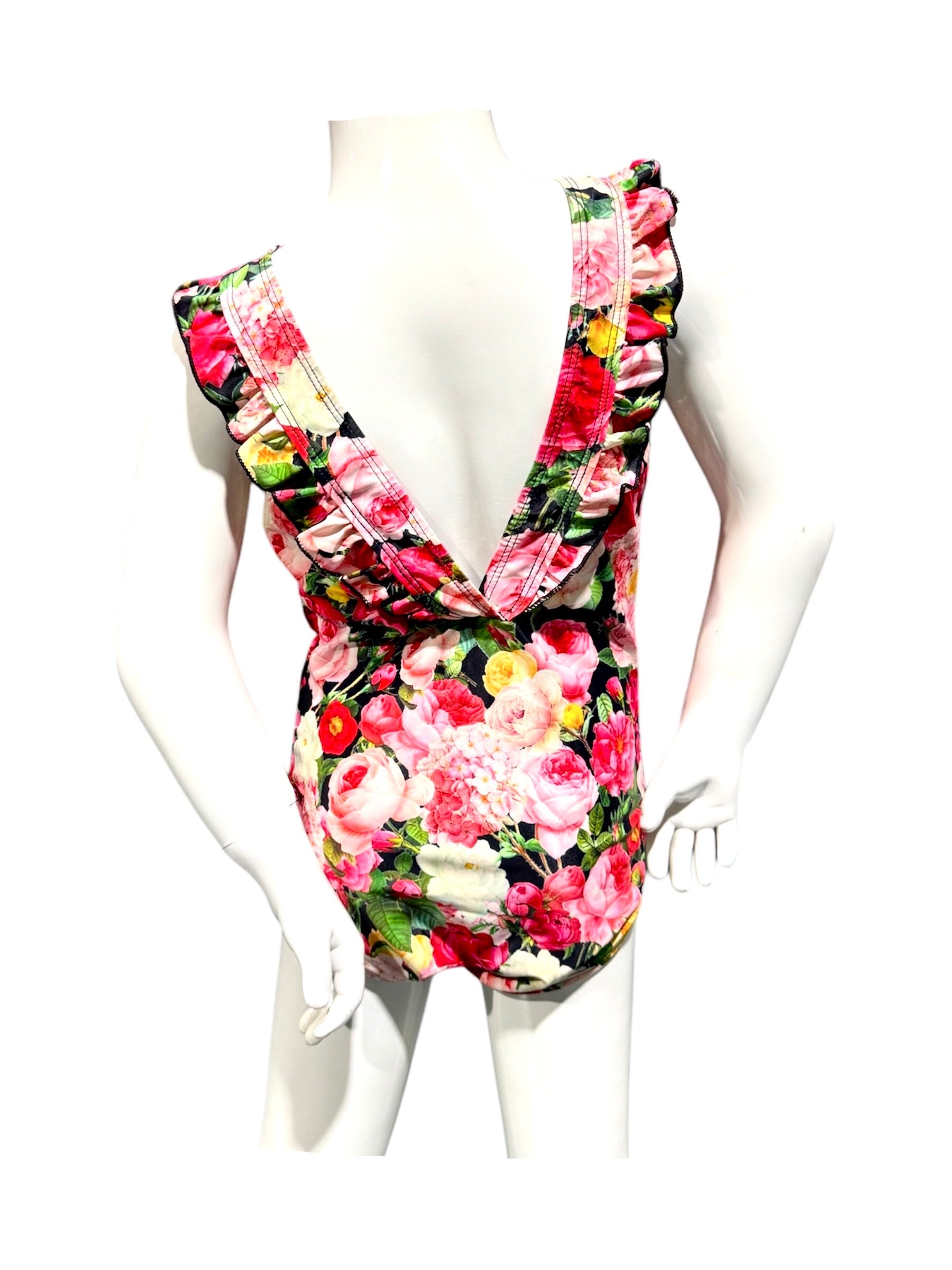 K4708-flower Bouquet Black