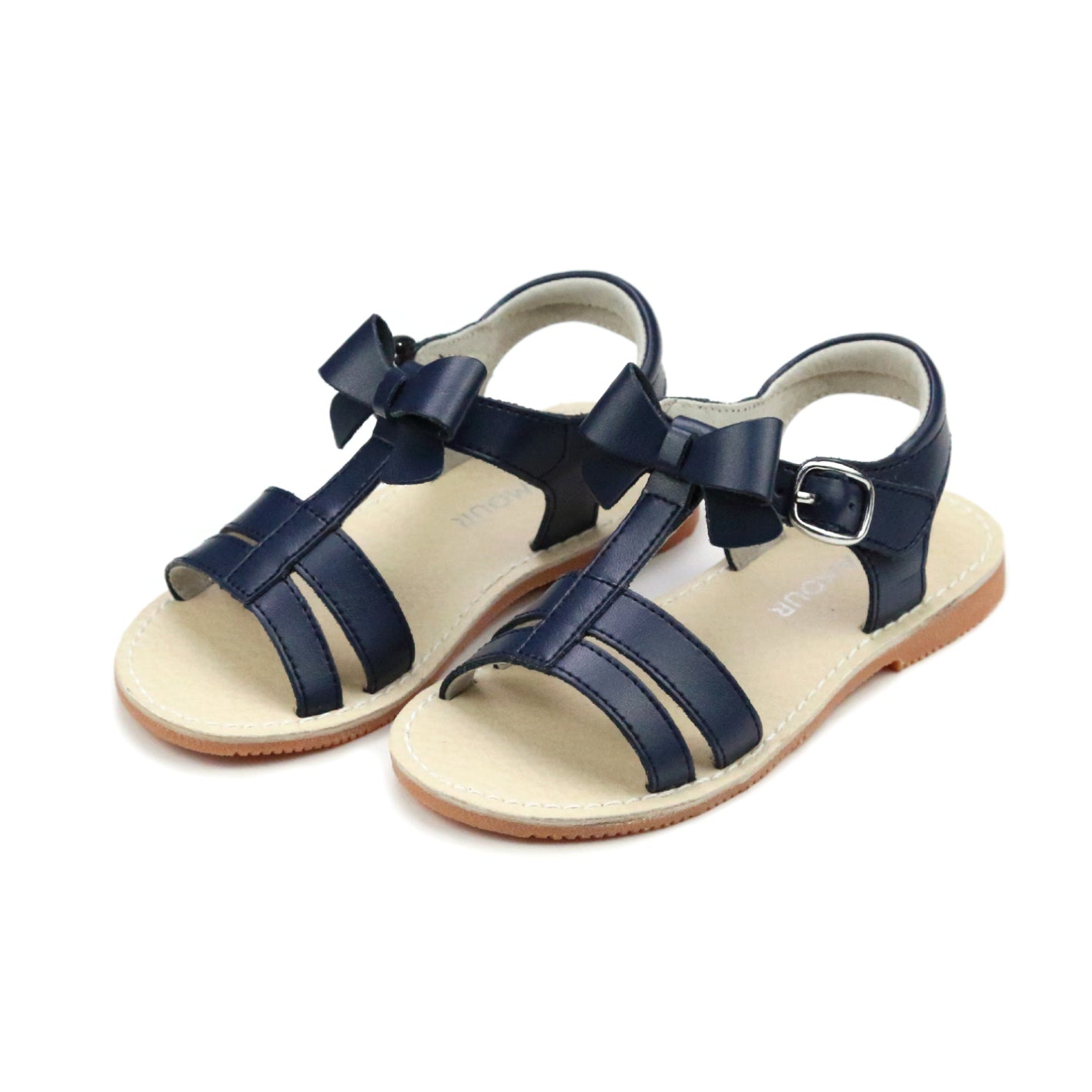 Janie T-strap Bow Sandal
