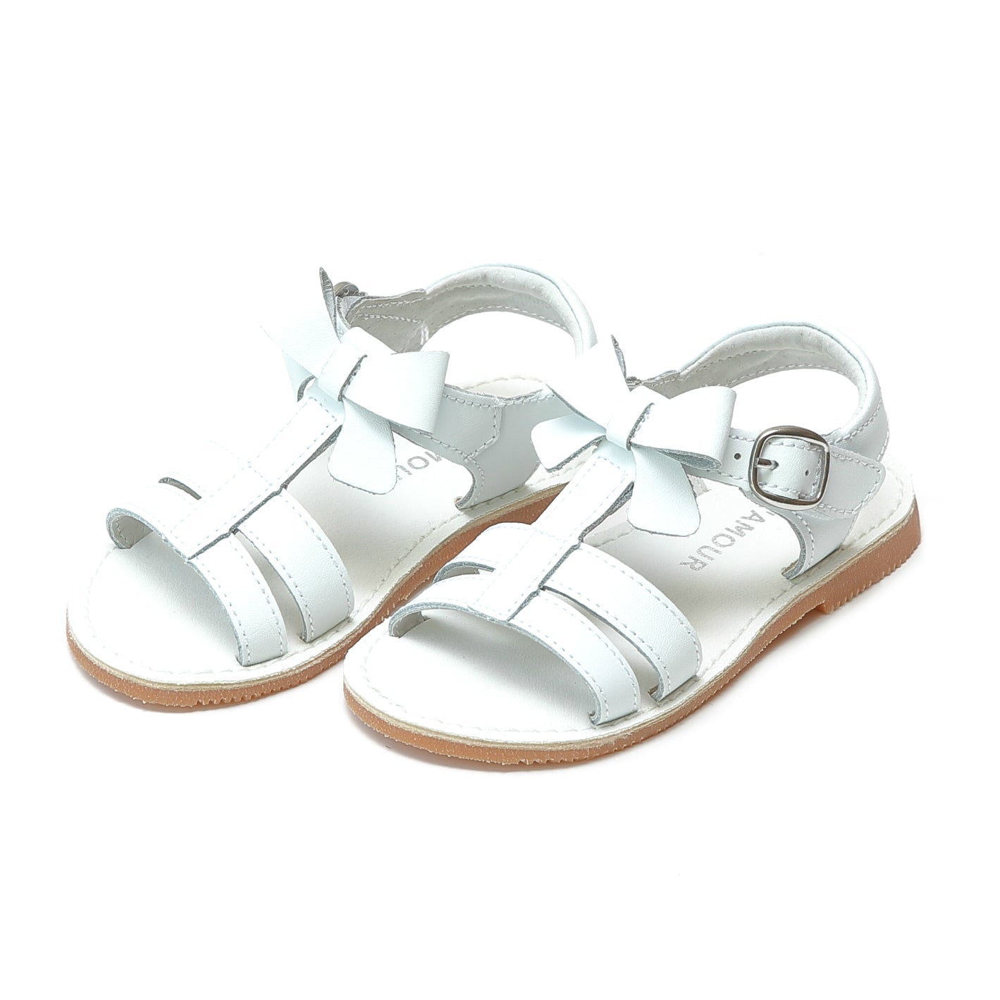 Janie T-strap Bow Sandal