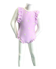 K4721-gingham Daisy Berry