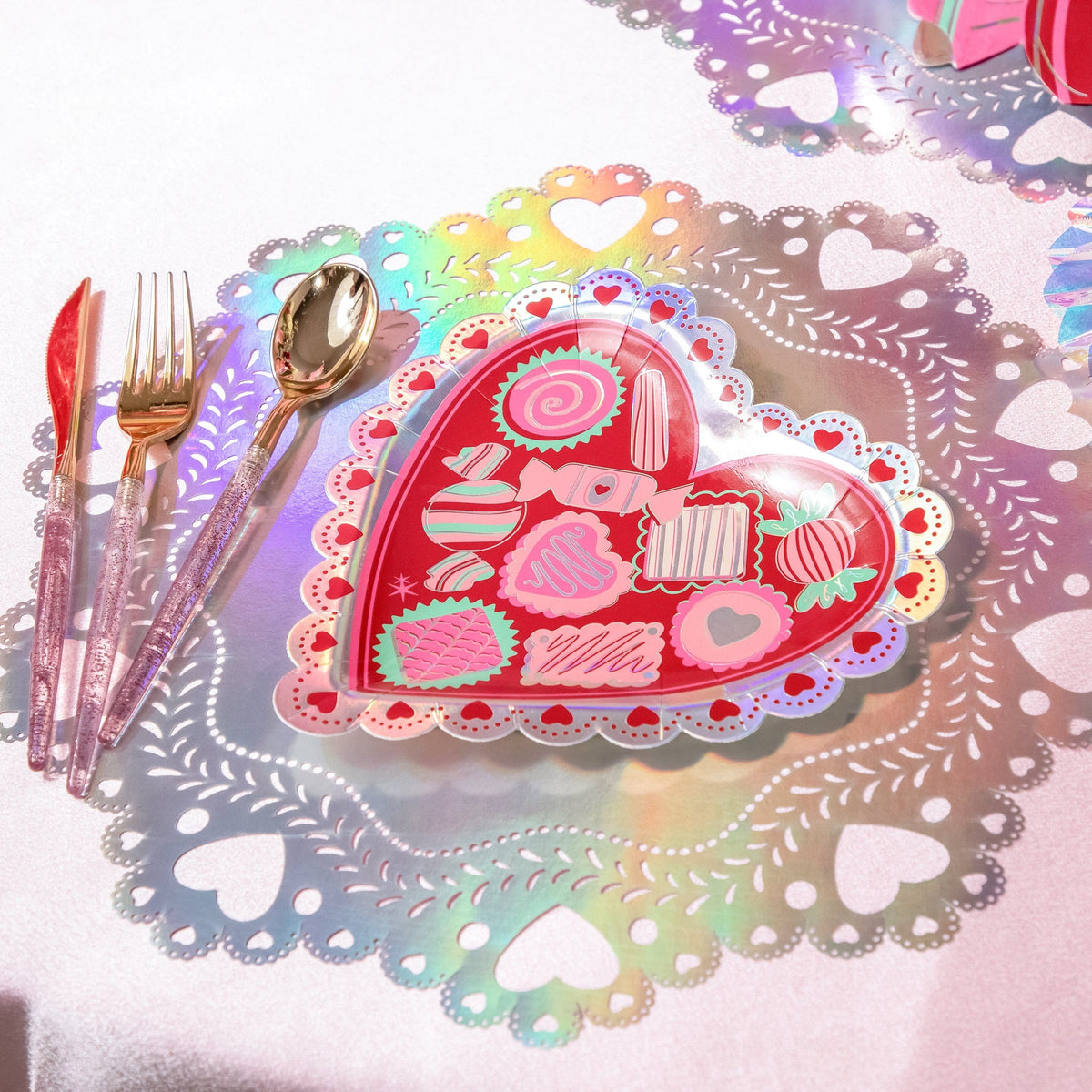 Sweetheart Plates (10 Count)