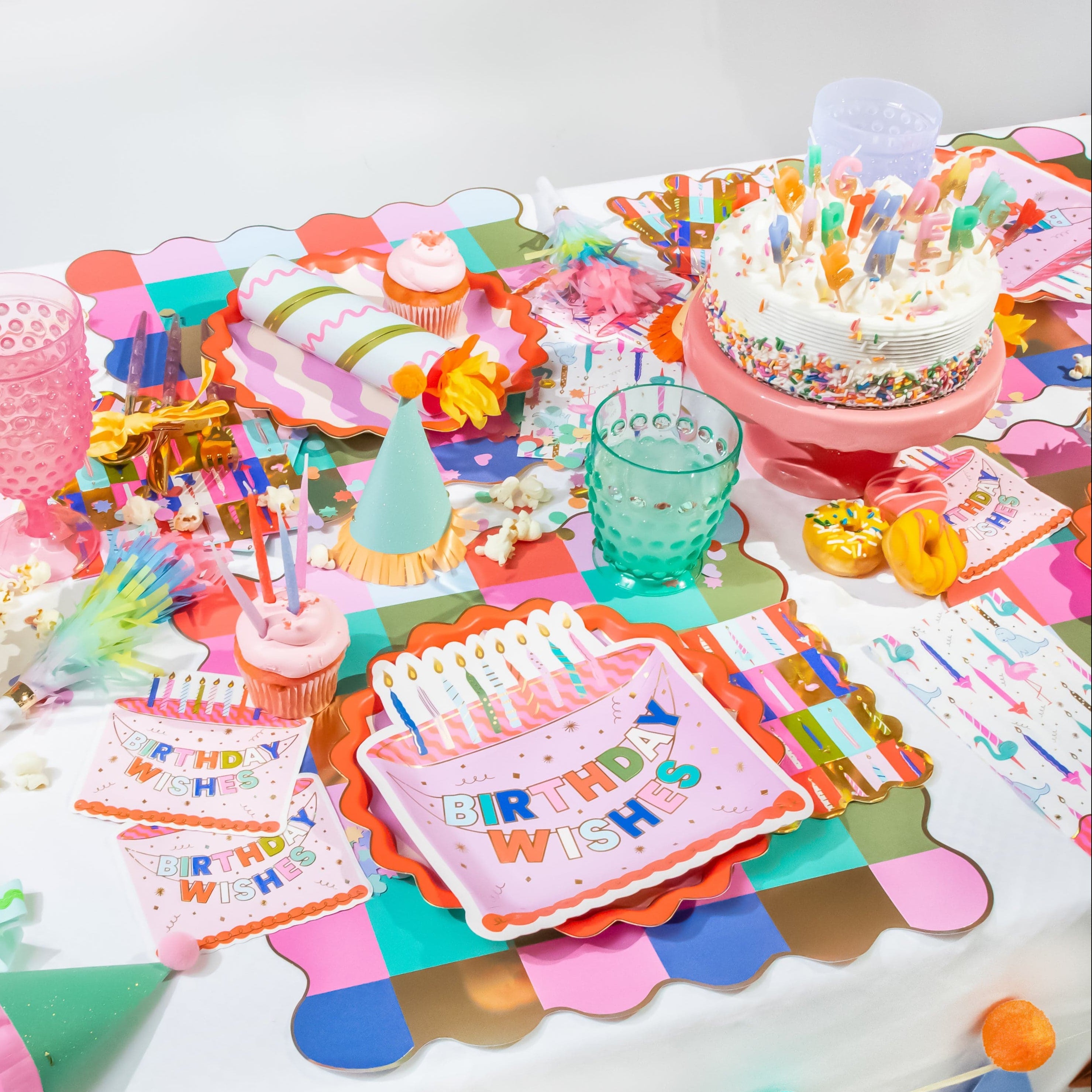 Birthday Wishes Dessert Plates (10 Count)