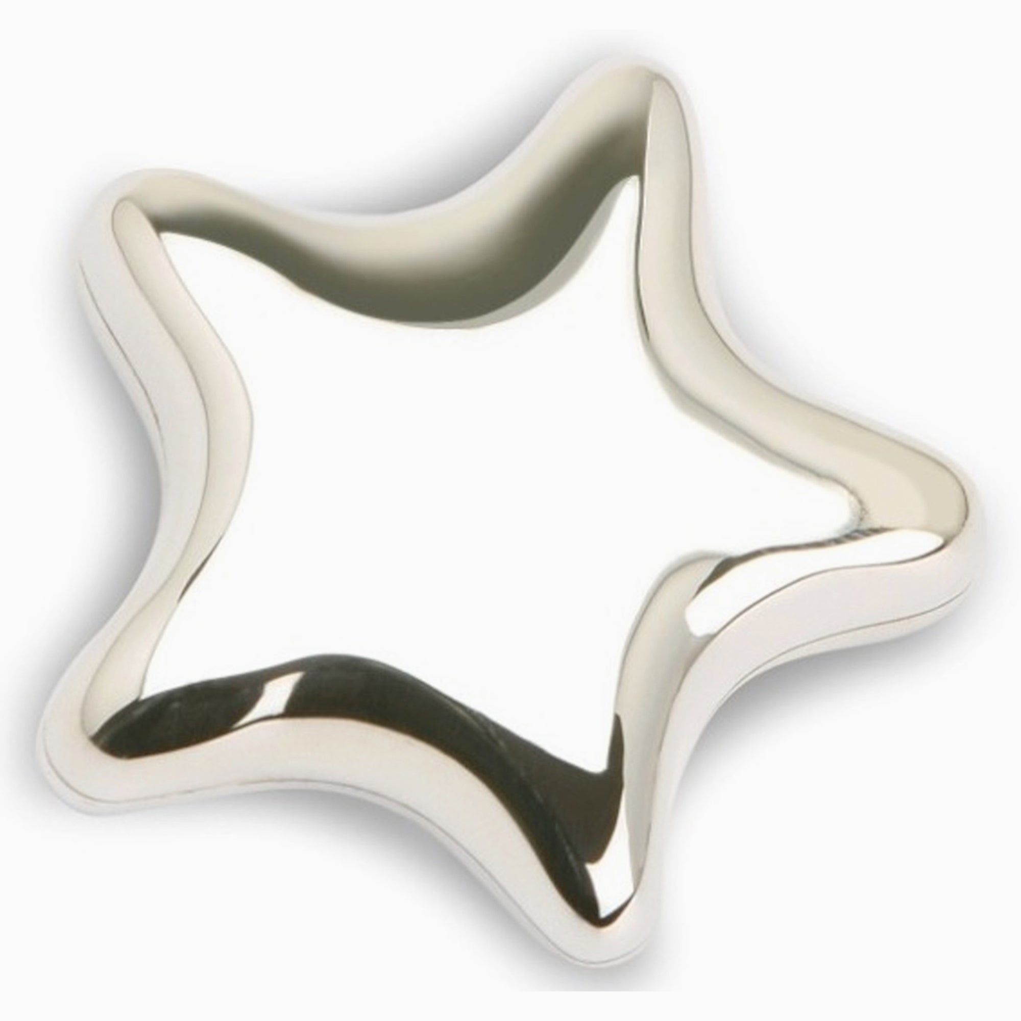 Star Sterling Silver Curl Keepsake Box By Krysaliis