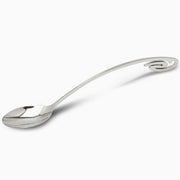 Sterling Silver Curve Baby Feeding Spoon By Krysaliis