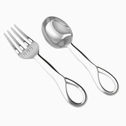 Sophie Baby Sterling Silver Spoon & Fork Set By Krysaliis