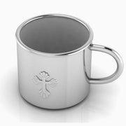 Krysaliis Sterling Silver Baby Cup - Cross