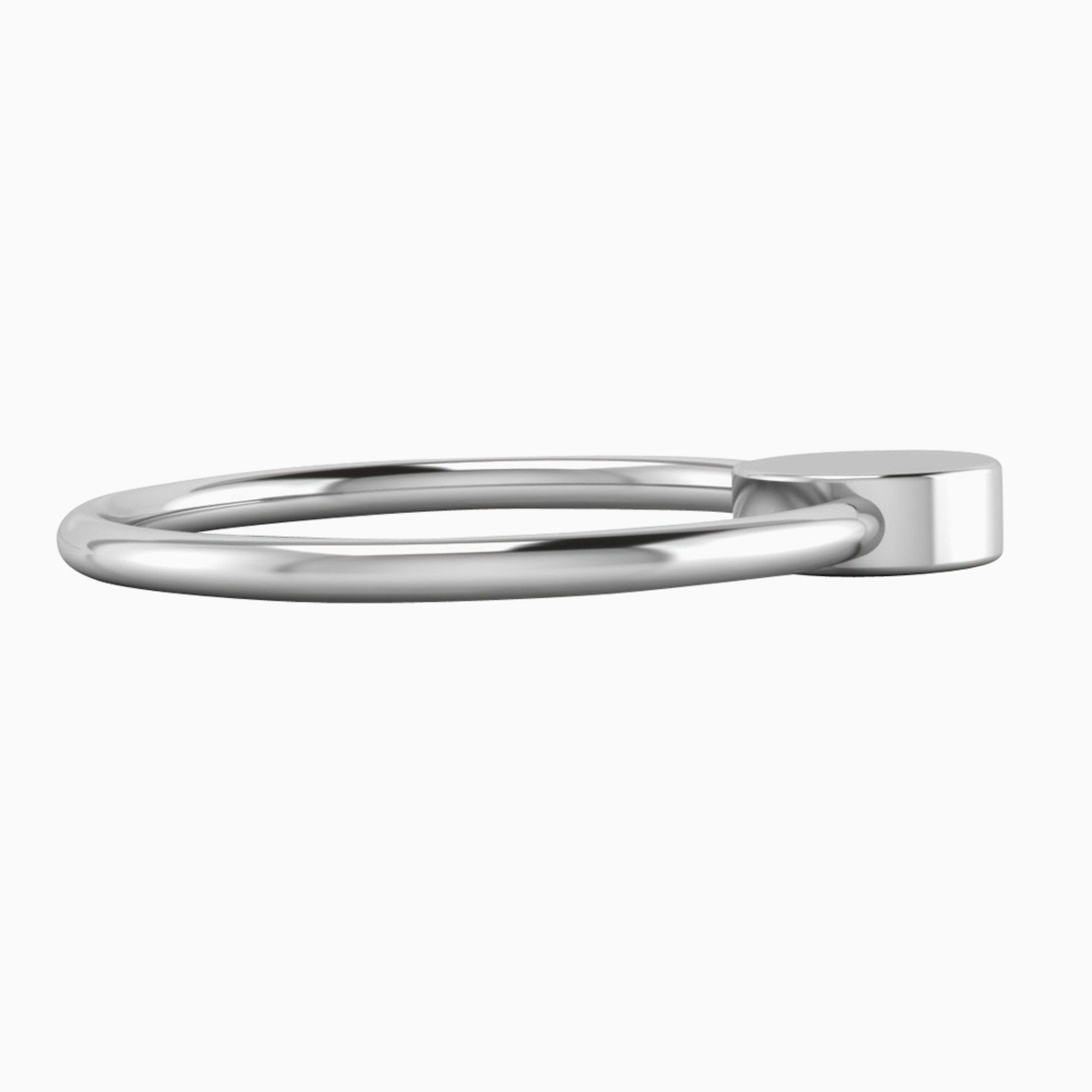 Krysaliis Sterling Silver Teether Rattle - Flat Ring