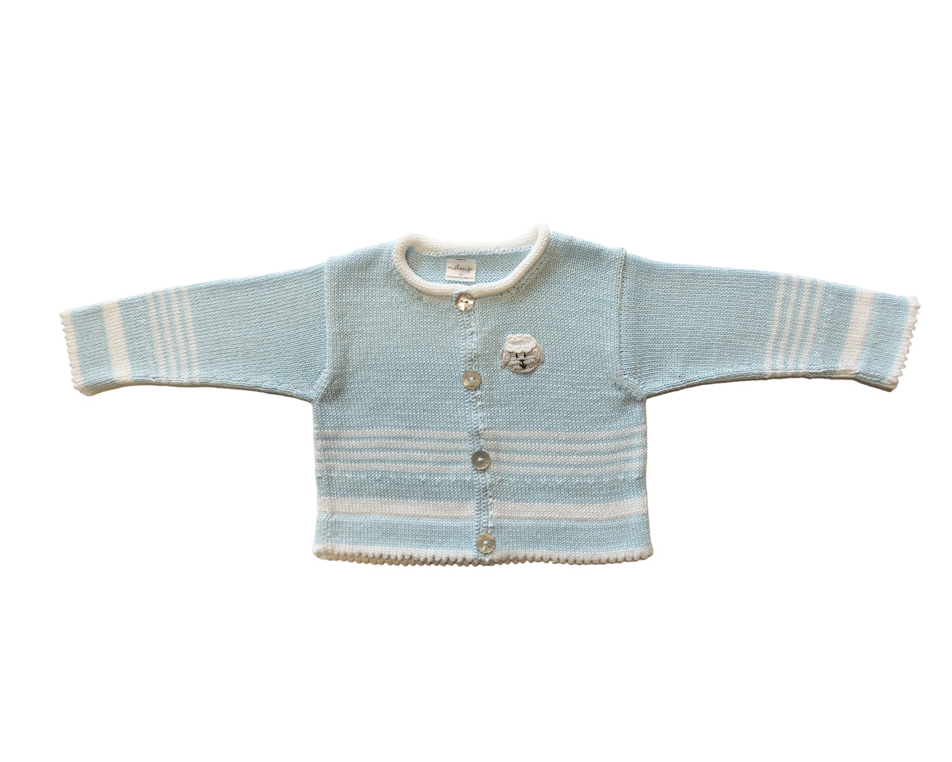 Lamb Cardigan, Blue