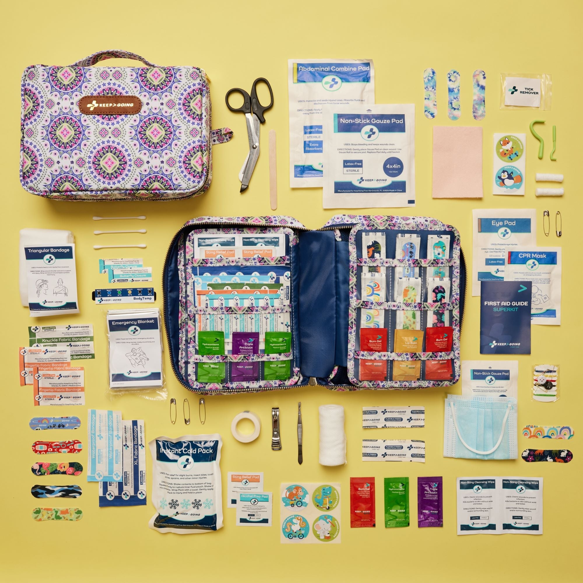 First Aid Superkit (270 Pcs)