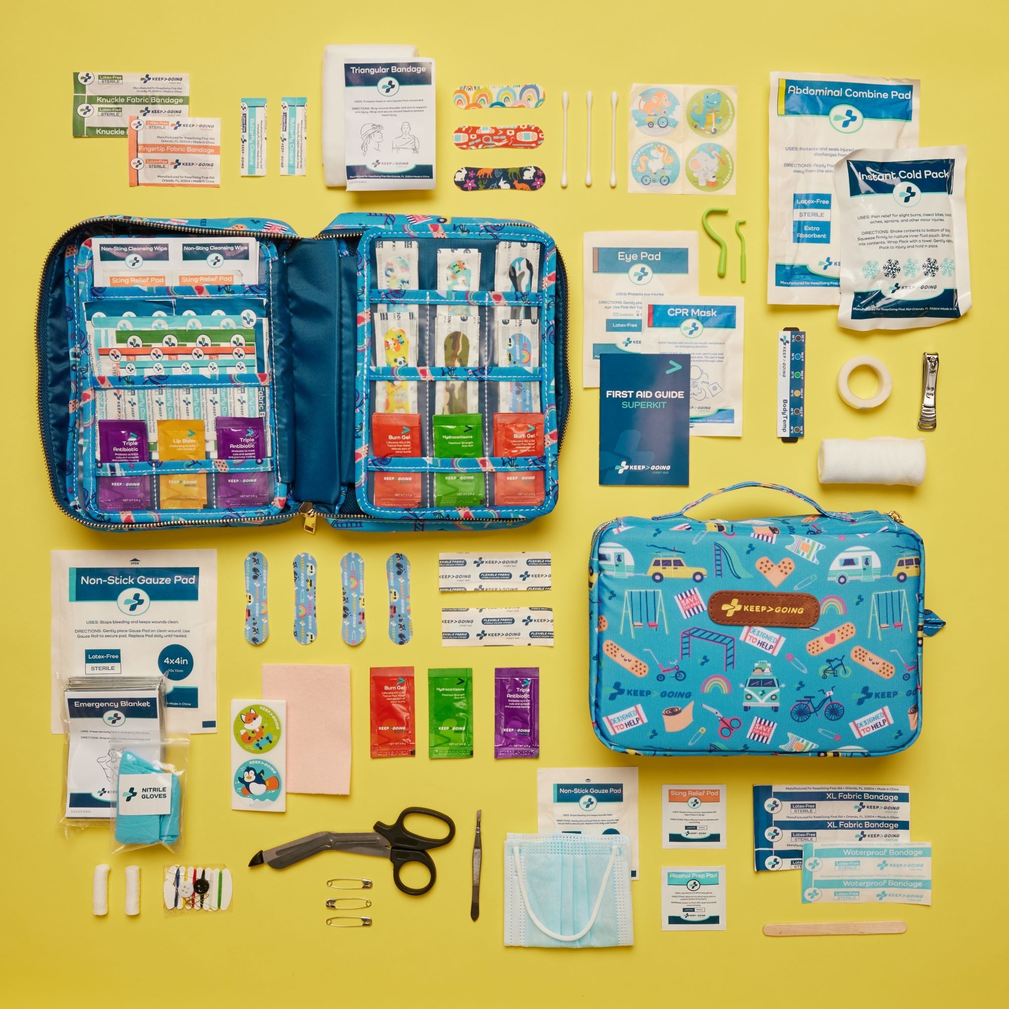 First Aid Superkit (270 Pcs)