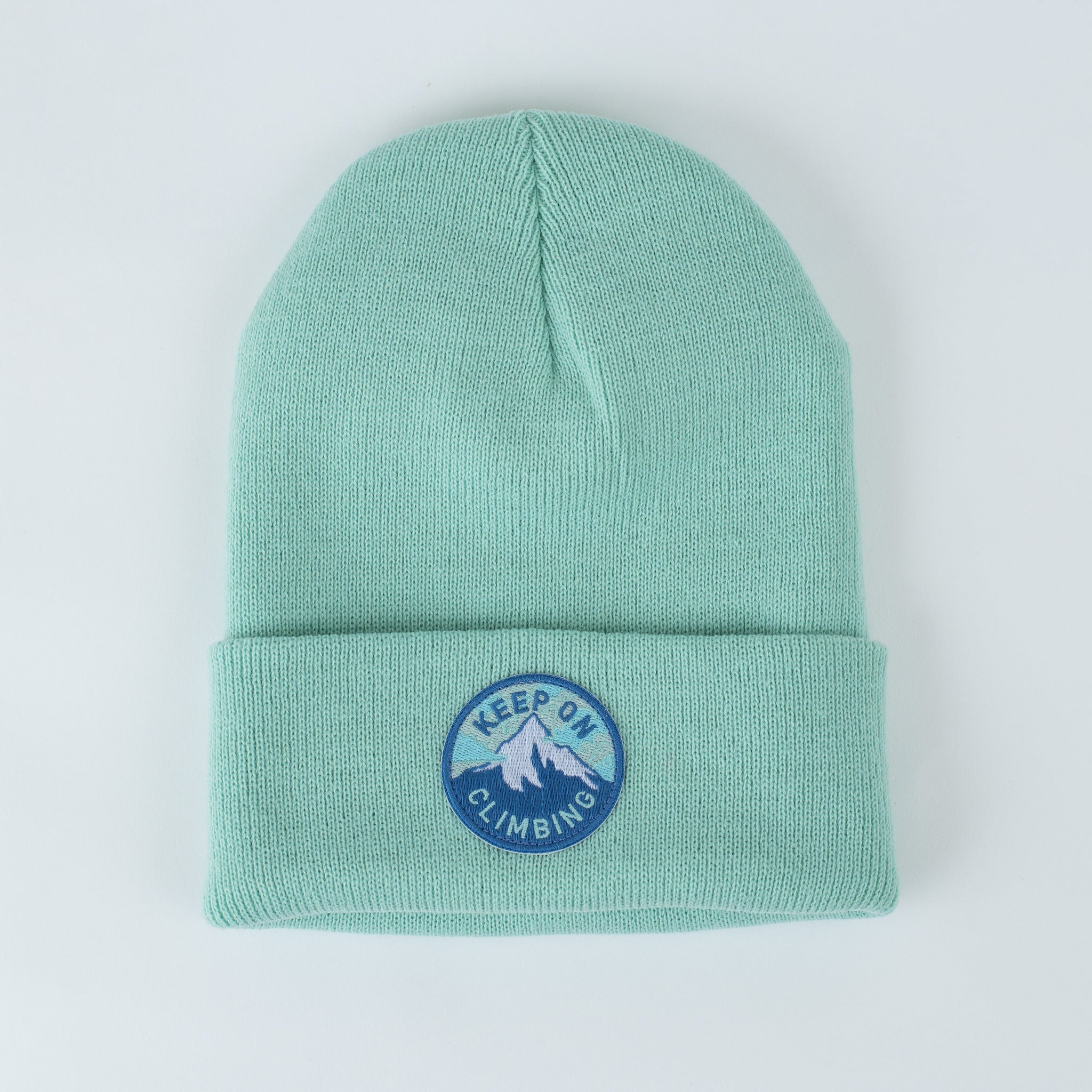 Keep On Climbing | Seafoam - Adult Beanie