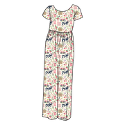 Kennedy Pink Farm Bamboo Leggy Romper (pre-order)