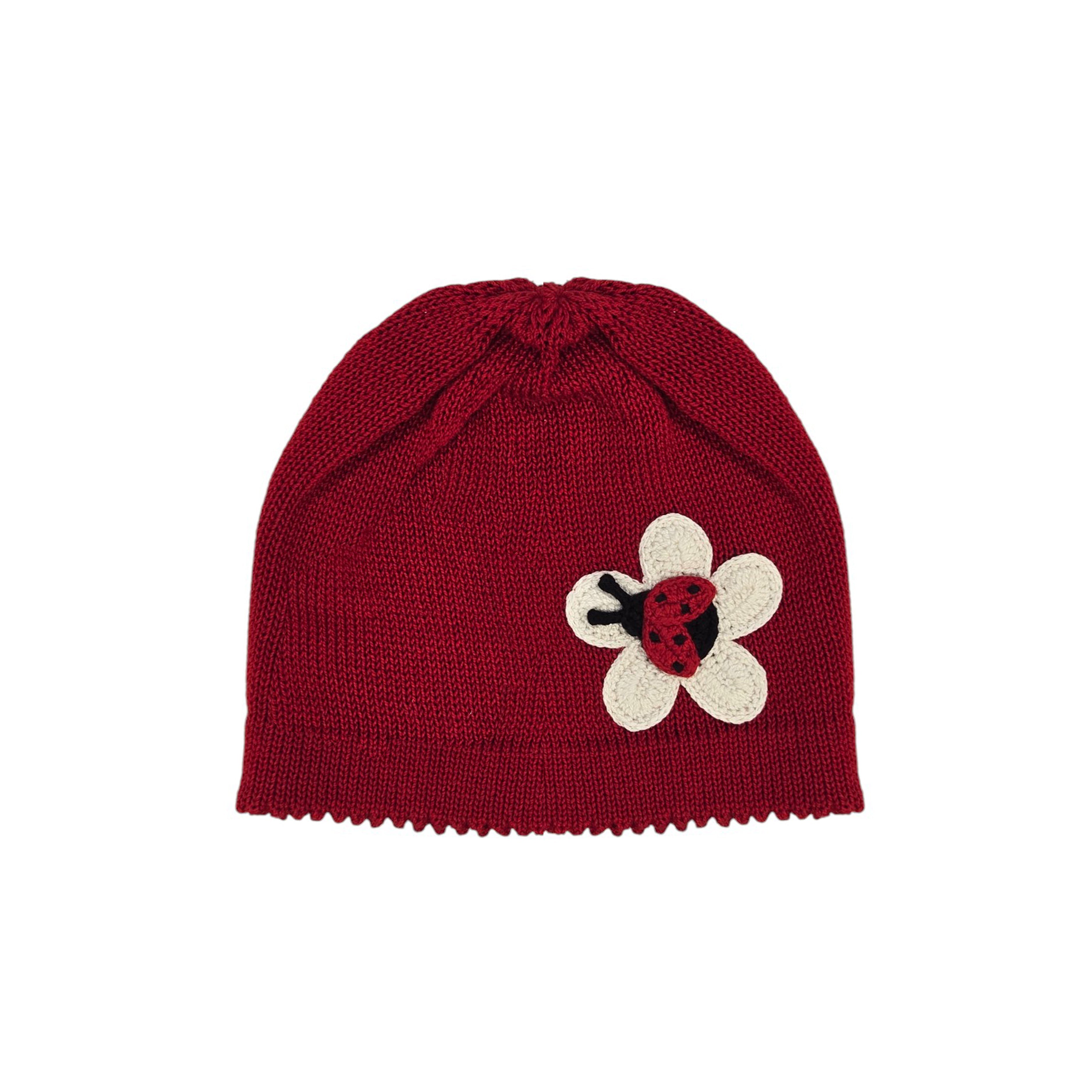 Ladybug Baby Hat