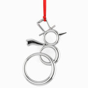 Sterling Silver Snowman Ornaments For Christmas By Krysaliis