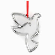 Sterling Silver Dove  Ornament For Christmas By Krysaliis