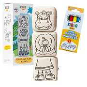 - Magnetic Blocks: Animal Coloring Set