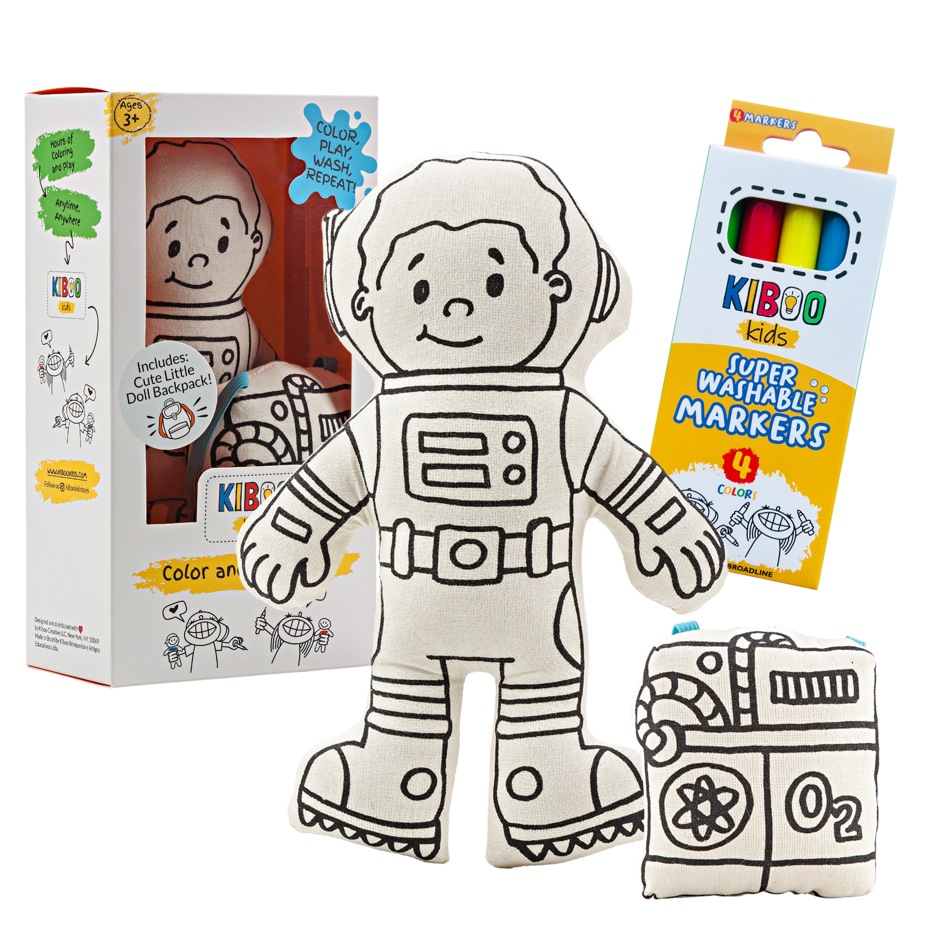 Space Explorer: Boy Astronaut Doll With Mini Space Pack - Educational And Imaginative Play Toy