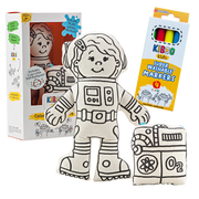 - Astrogirl With Space Pack Coloring Set