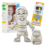 - Boy With Pocket Shorts Coloring Set
