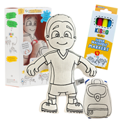 - Sports Series: Soccer Boy Coloring Set