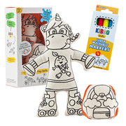 - Unicorn With Rainbow Backpack Coloring Set