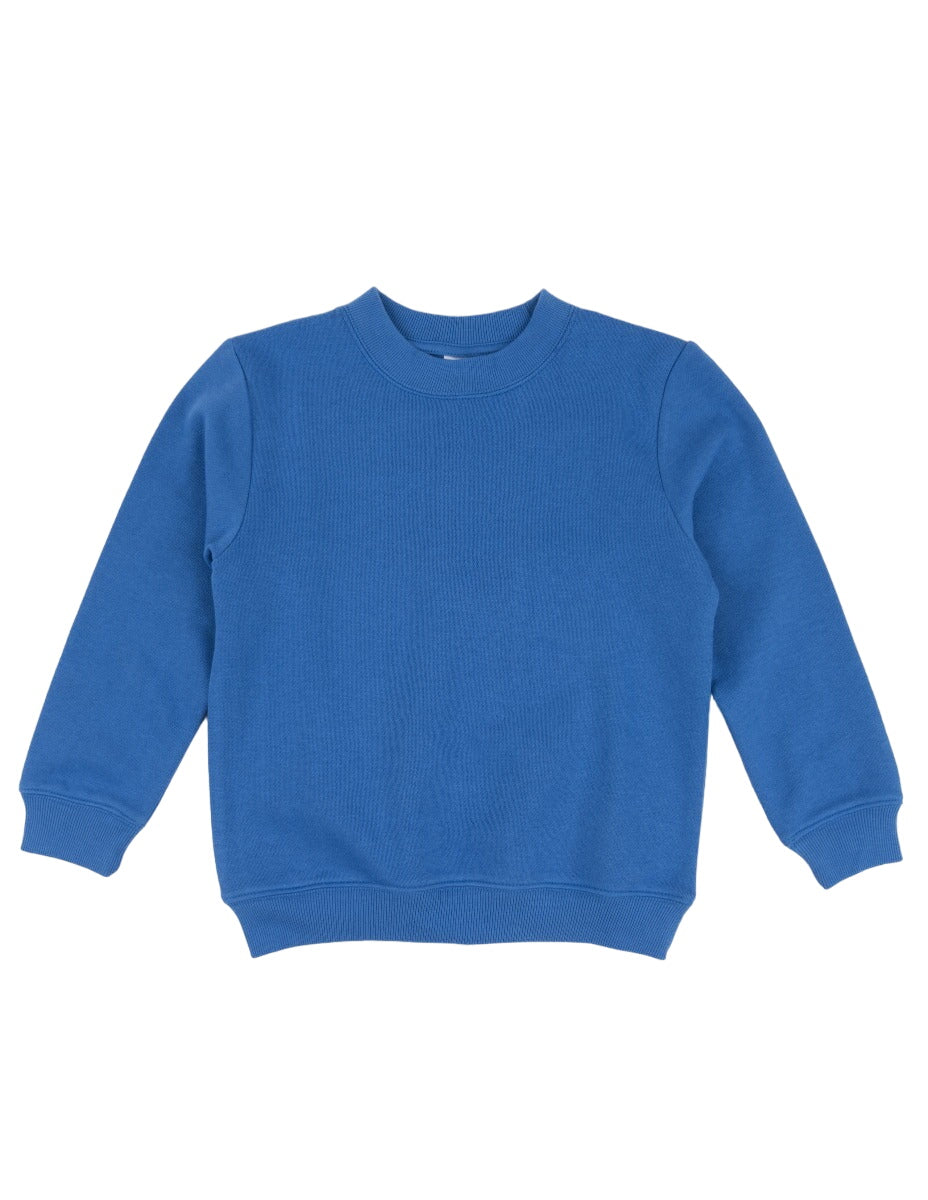 Classic Solid Color Pullover Sweatshirt
