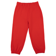 Kids Sweatpants In Engine Red